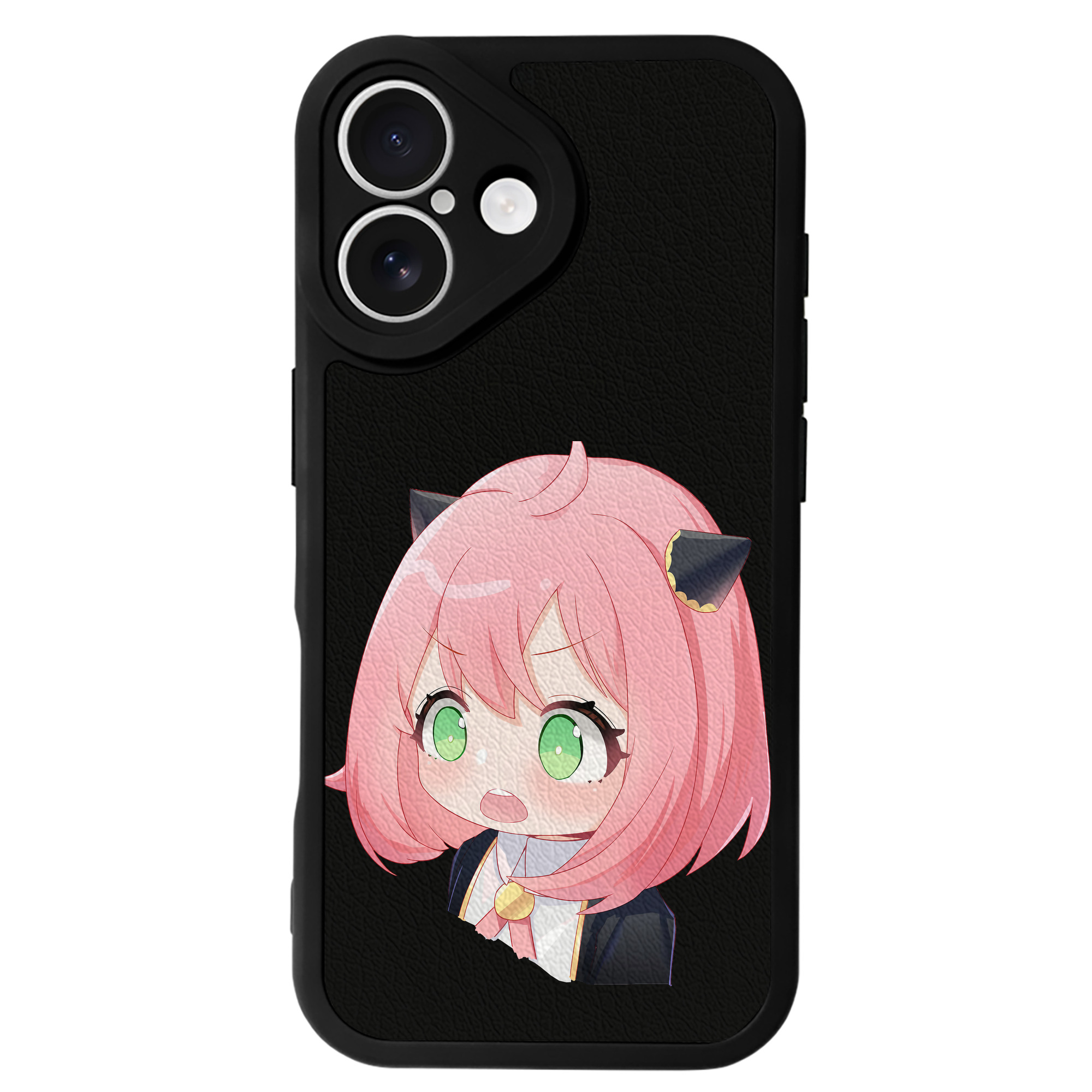 （画像用） SPY×FAMILY间谍家家酒 【iPhone 16シリーズ対応】シリコンスマホケース（レザー調） 材質：シリコン